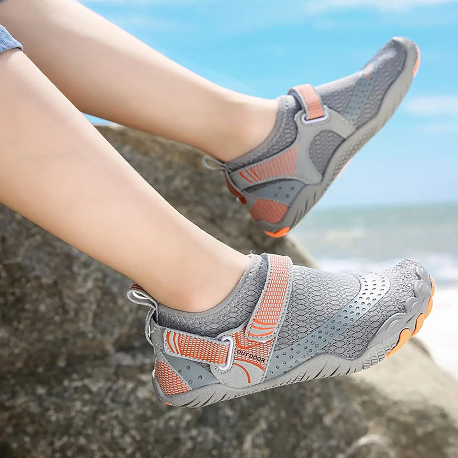 Adult Water Shoes Men Size 10.5 Slip on for Men Women Water Hiking Shoes for Women Non Slip Extra Wide Water Shoes Aqua Sports Outdoor Shoes Aqua Socks for Swim Beach Pool Surf Yoga