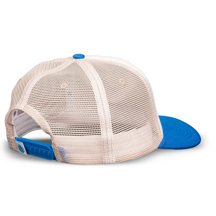 Country Store Hat - Cream / Blue