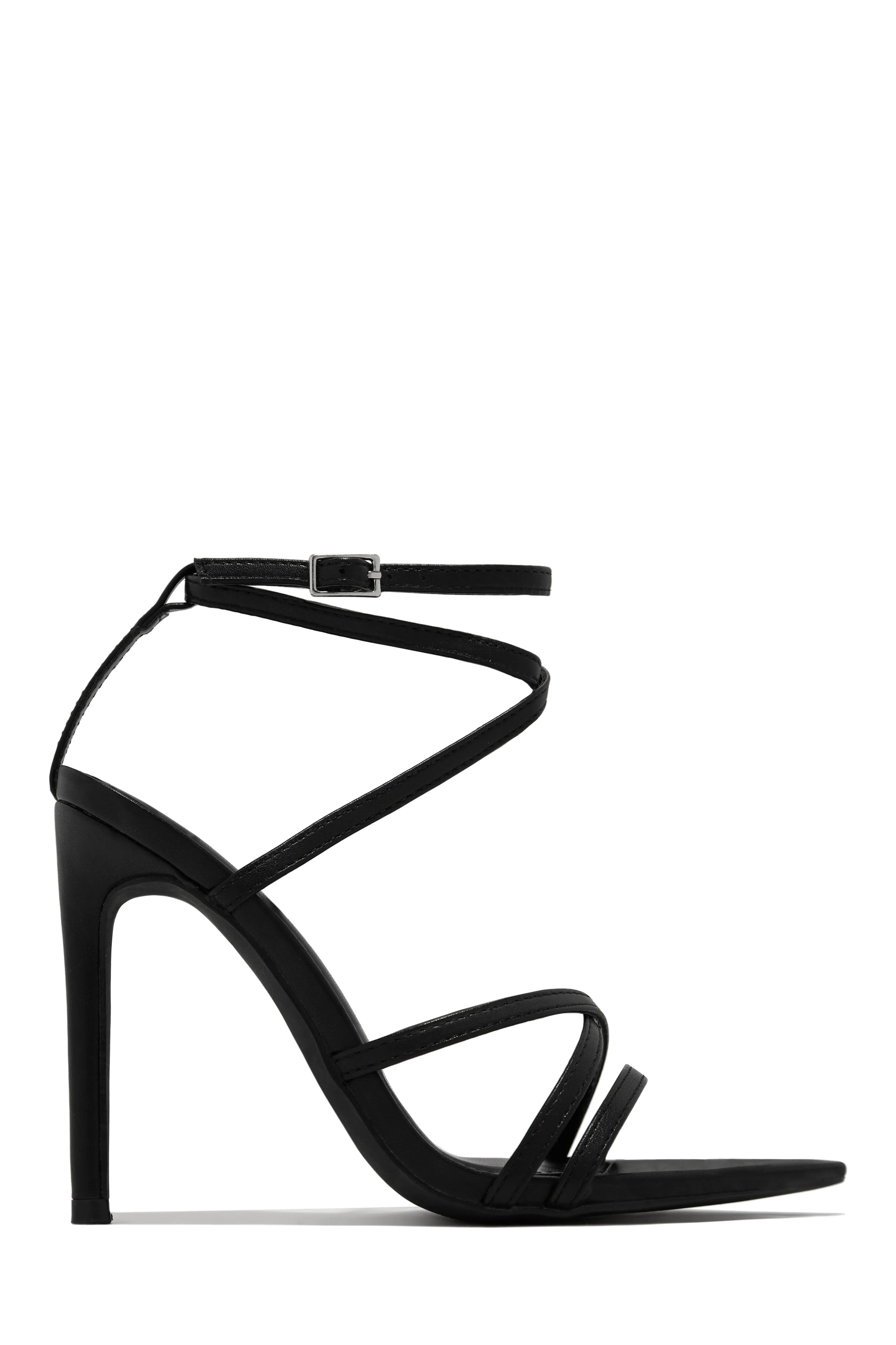 Gossip Girl Strappy High Heels - Clear