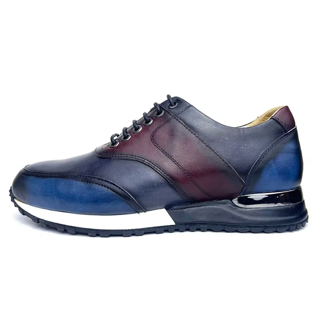 LeatherLux Round-Toe Sophisticated Casual Shoes 1