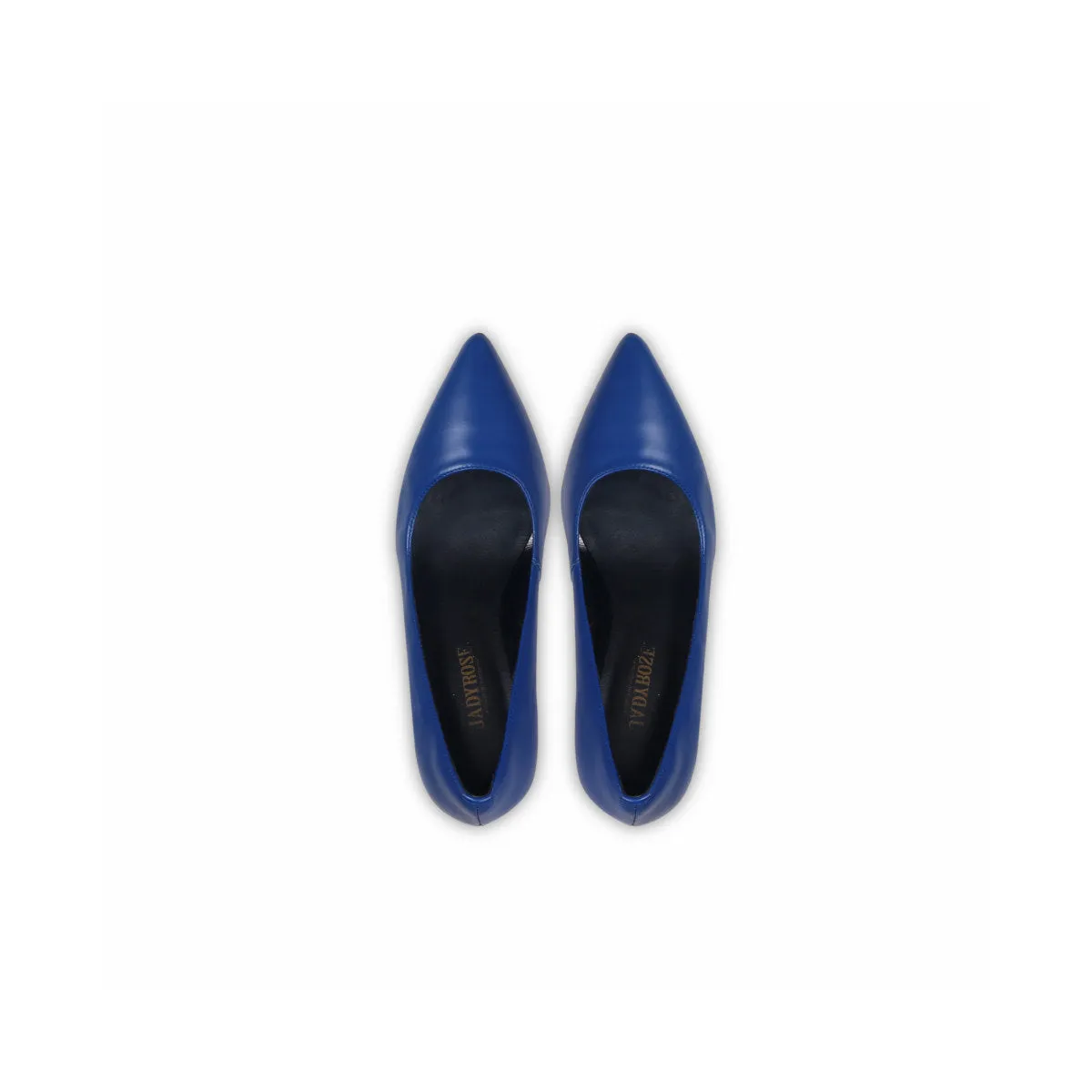 Sleek Pointed Toe Glass Heel Pumps