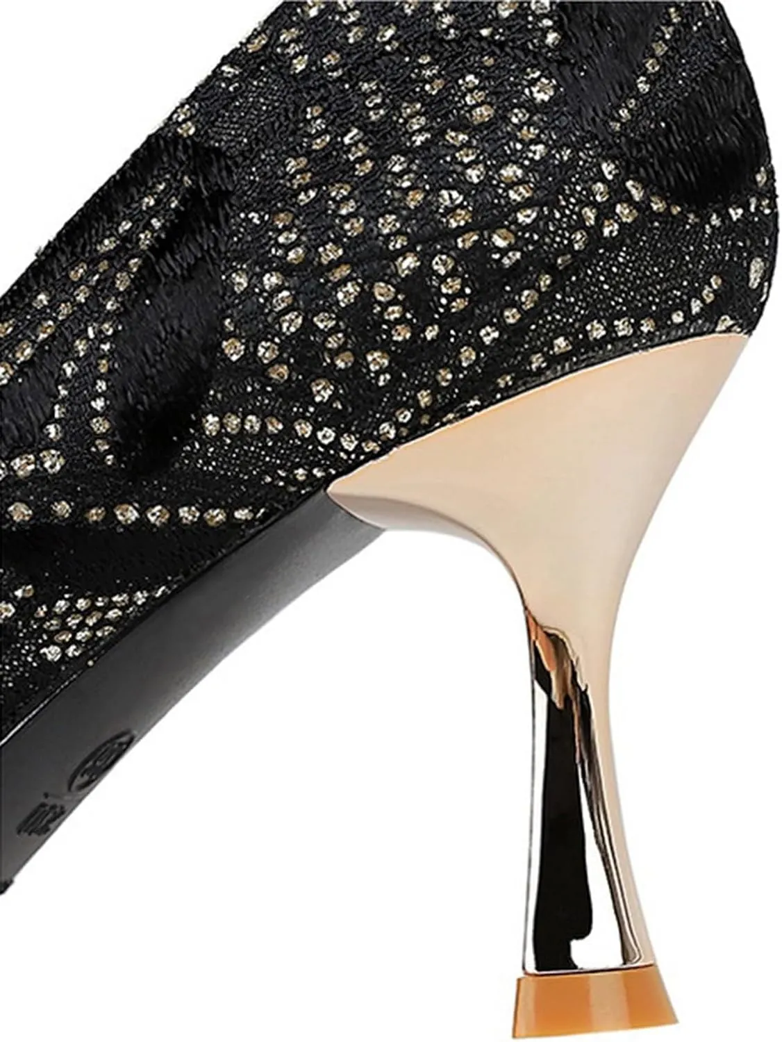 Women Sandal Stiletto Heel Close Pointed Toe Sandal Summer Slip On Wedding Party Work Pumps Comfort Casual Shoes