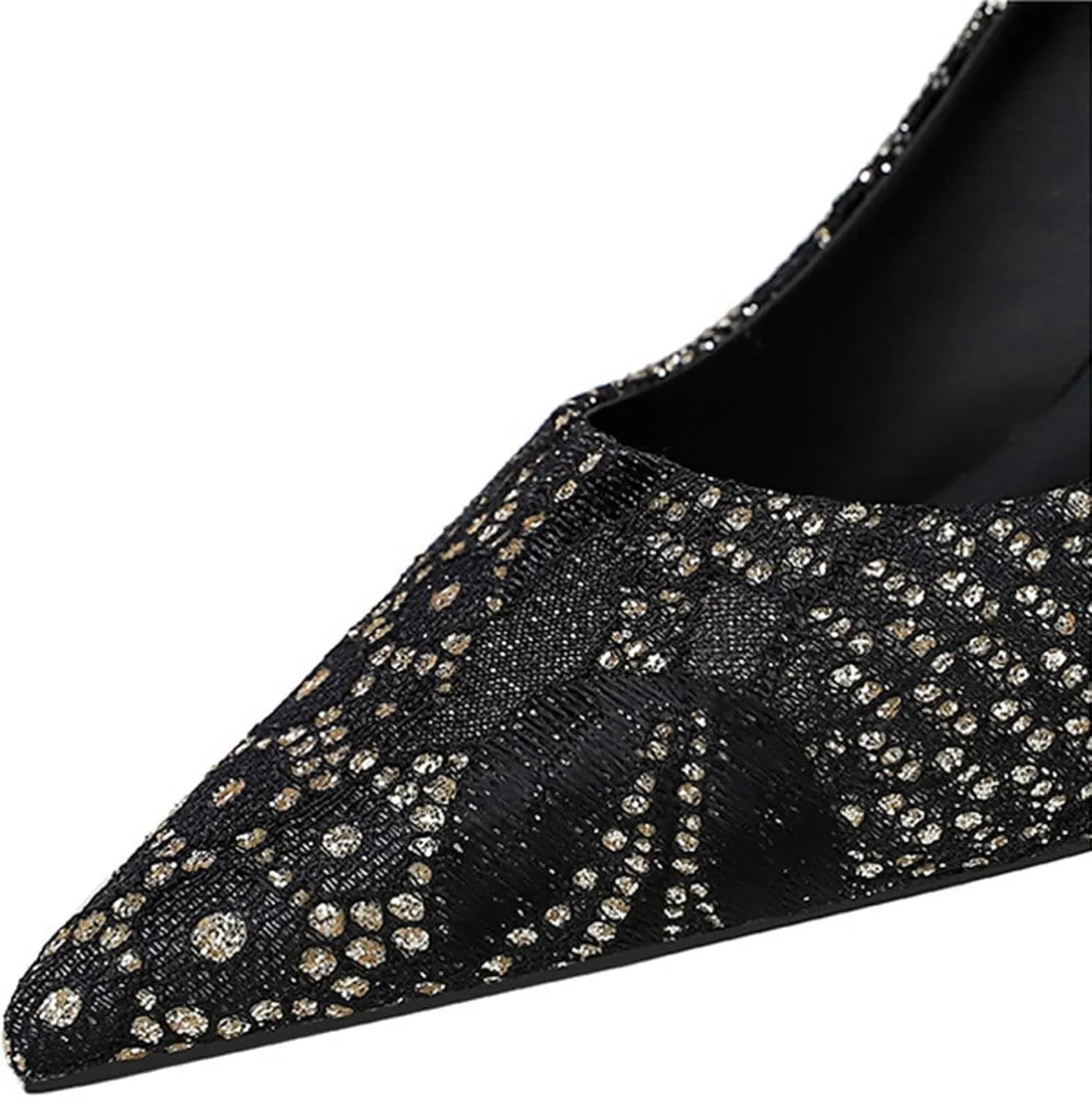Women Sandal Stiletto Heel Close Pointed Toe Sandal Summer Slip On Wedding Party Work Pumps Comfort Casual Shoes