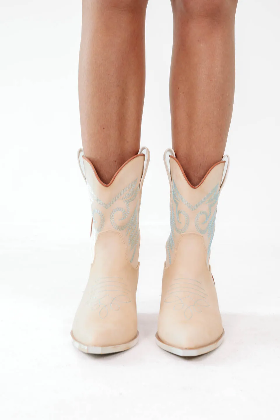Zahara Boots - Cream